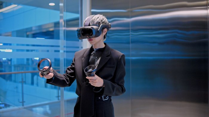 Foto okulary VR